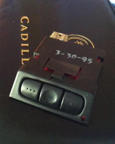 Cadillac eldorado seville deville homelink non-rolling code transmitter sts etc