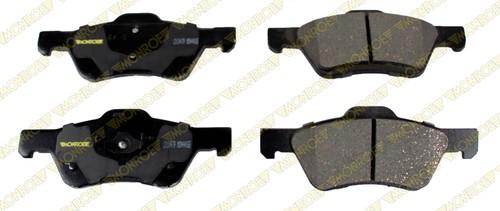 Monroe cx1047a brake pad or shoe, front-monroe ceramics brake pad