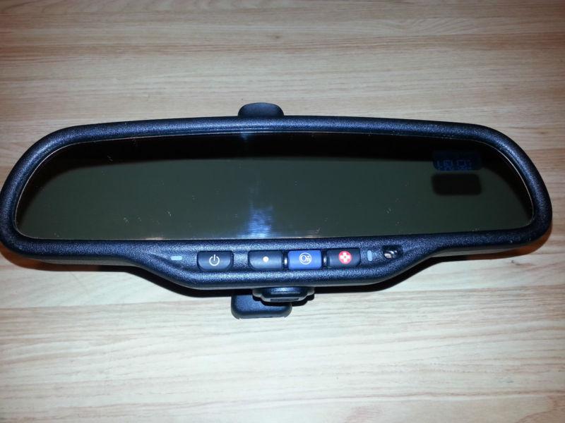 02 03 2003 acura tl type s factory rear view mirror w/ auto dim and onstar