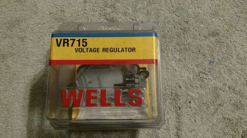 Wells vr715 new alternator regulator