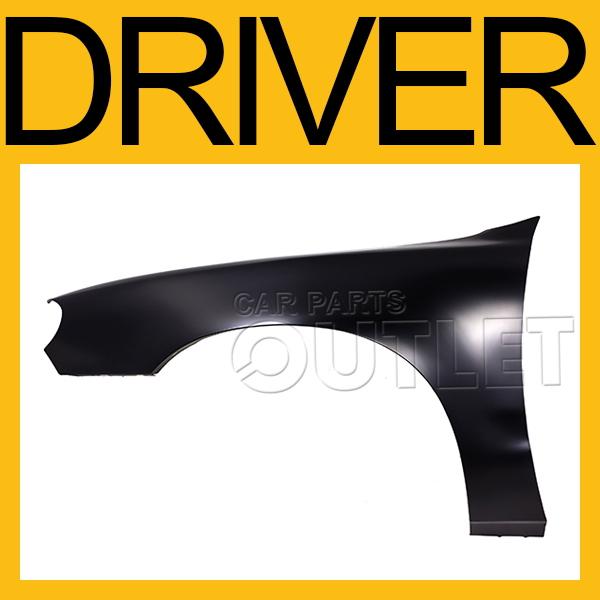 99-05 pontiac grand am front fender primed black steel replacement gm1240264 new