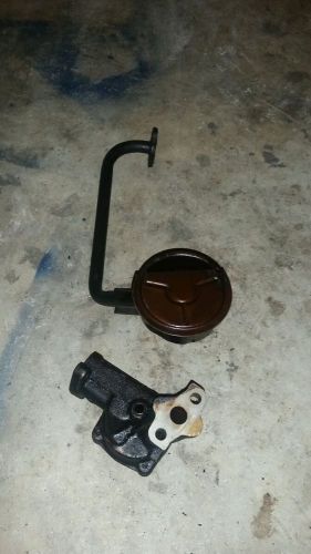 Ford 302 5.0 mustang f150 oil pump comes with pickup tube and screen!!!!