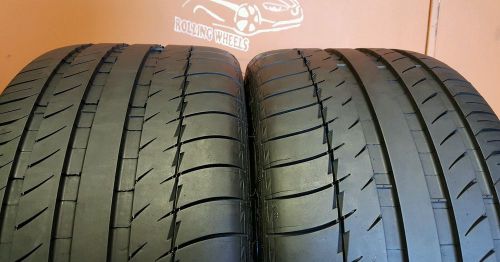 (2) 255/35/18 michelin pilot sport zp rft