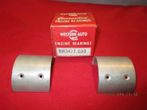 Western auto engine bearings 0.030 rw3477