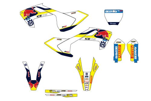 Fc tc 125 250 350 450 2016 / 2017 graphic kit decals stickers husqvarna