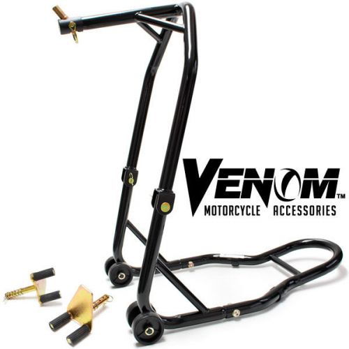 New sport bike motorcycle headlift attachment plus front wheel tire lift stand