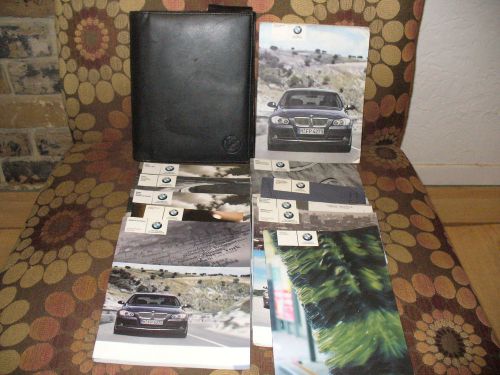 2007 07 bmw 5-series owners manual with case 97