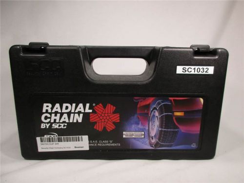 Security chain company sc1032 radial chain cable traction tire chain - set of 2