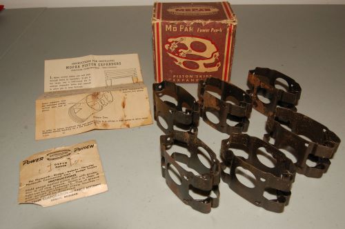 Mopar piston skirt expanders 1064868 chrysler dodge desoto plymouth nos in box