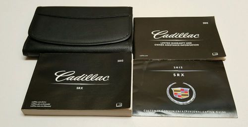 2012 cadillac srx owners manual v6 3.6l premium performance luxury collection