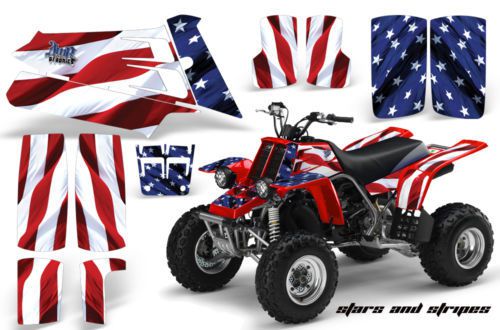 Amr racing atv quad yamaha banshee graphics kit stickers 350 - free usa shipping