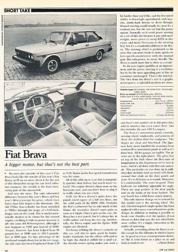 1979 fiat brava - classic article d44