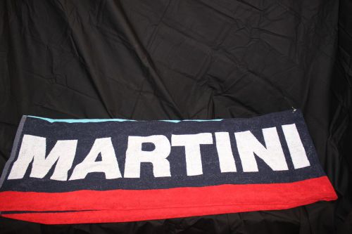 Porsche genuine oem beach towel martini racing     wap-080-603-0d