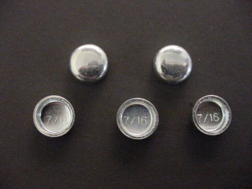 Fits gm 5pk 7/16&#034; freeze expansion plugs zinc plated steel engine block cylinder