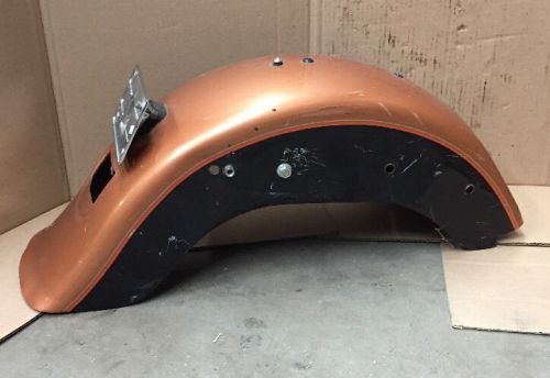 07 up oem harley softail fatboy rear fender  flstf flstfi 103 96 twin cam