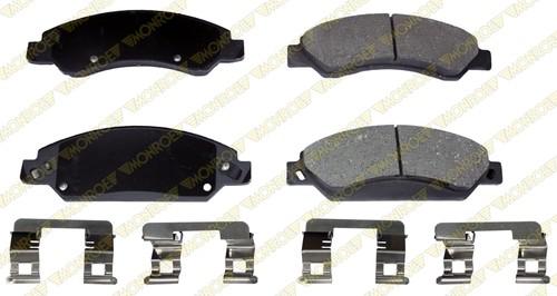 Monroe gx1092 brake pad or shoe, front-monroe prosolution ceramic brake pad