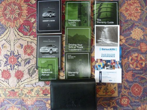 2012 lincoln navigator owners manuals