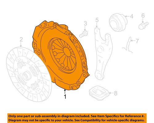 Suzuki oem 02-05 xl-7-clutch pressure plate 2210052d02