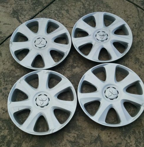 4  oem mitsubishi lancer 16&#034;  hubcap wheel cover original  factory !!!!!