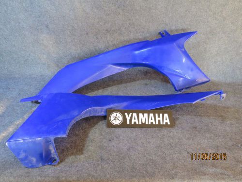 2004 yamaha yfz450 blue side gas tank covers fairing cowel  04-08