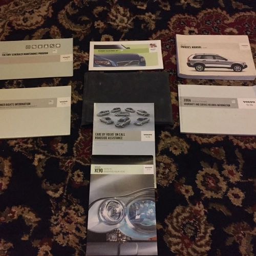 2006 volvo xc90  owners manual set