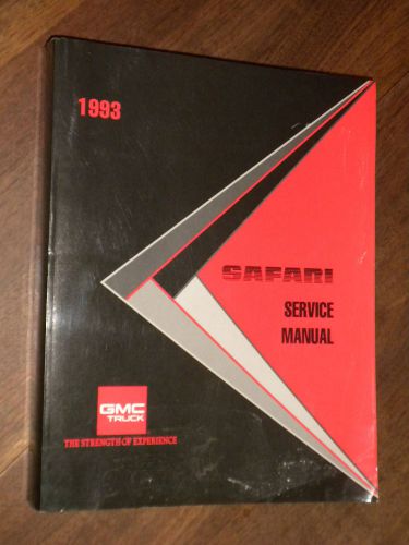 1993 gmc safari factory service repair manual 2wd awd 4.3l ++