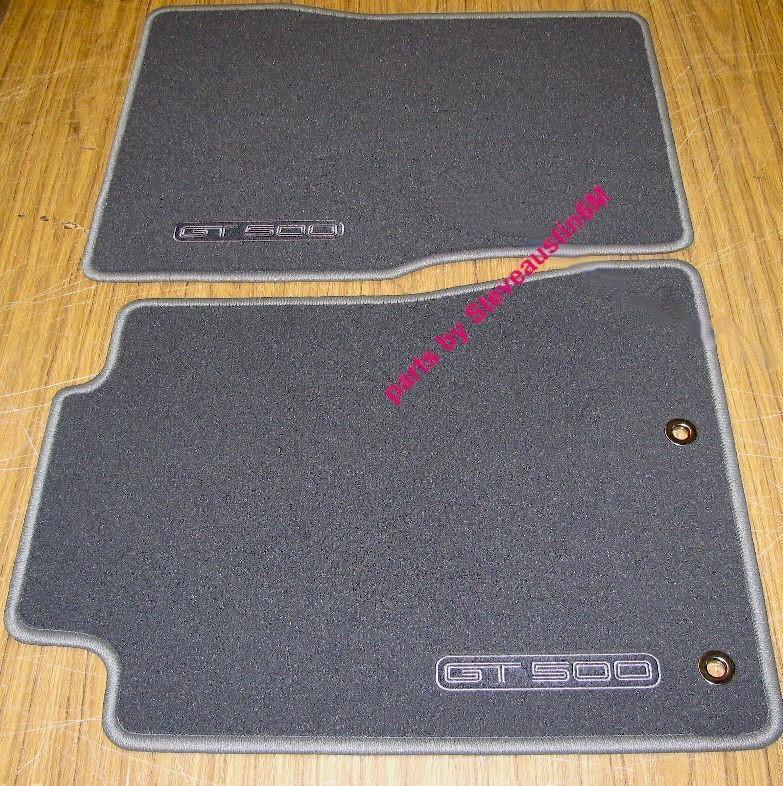 2007,2008,2009,2010 shelby cobra gt500 floor mats oem factory ford svt parts