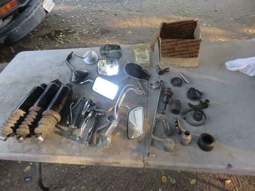 Harley panhead shovelhead evolution 1340 parts lot fork parts air shocks