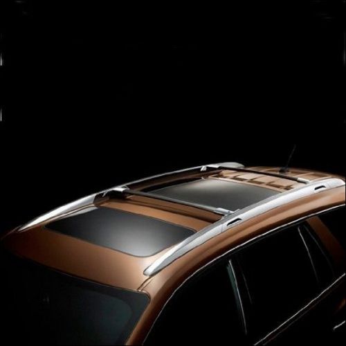 Brand new genuine oem gm accessory black roof rack cross rails 2008-2016 enclave