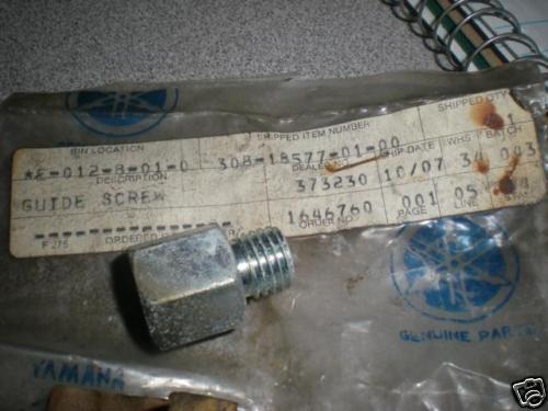 Nos yamaha rt3 rt2mx dt2mx dt2 rt2 dt3 spring screw 308-18577-01