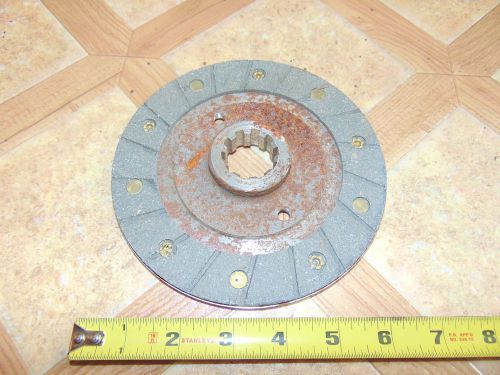 Nos vintage ppt passepartout twin tracked vehicle clutch plate assy
