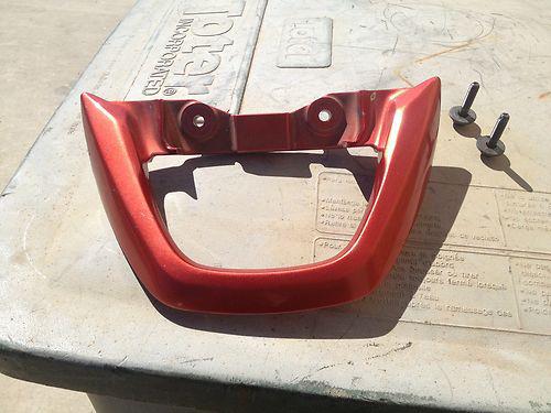 2003 suzuki sv650 rear grab bar, orange