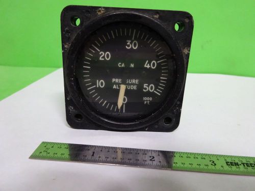 Aircraft part kollsman pressure altimeter indicator instrument #f6-90