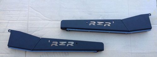 Polaris rzr xp 900 trailing arm guards with 1/2&#034; uhmw on bottom powder coated