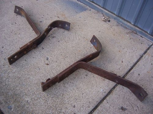 1956 desoto seville front bumper brackets,hemi,57,55,chrysler,300,dodge,plymouth