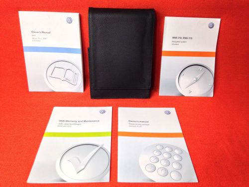 2011 vw jetta owners manual + navigation navi book fast n free shipping