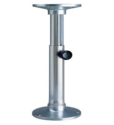 Garelick manual adjustable table base - polished finish, new