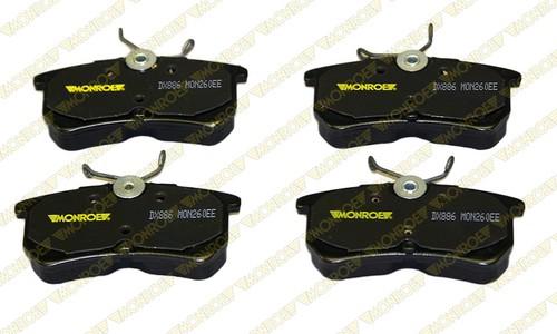 Monroe dx886 brake pad or shoe, rear-monroe dynamics brake pad