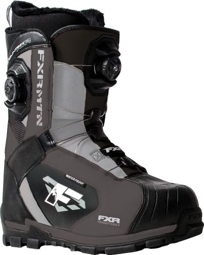 Fxr tactic boa boots snowmobile speed-lace water-proof -70c mens us 10 black