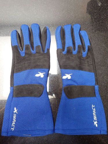 New impact g4 driving gloves xxl blue sfi 3.3/5 34000706