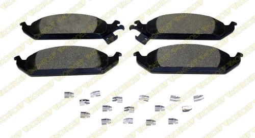 Monroe dx650a brake pad or shoe, front-monroe dynamics brake pad