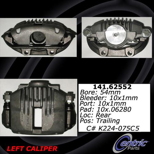 Centric 141.62552 rear brake caliper-premium semi-loaded caliper