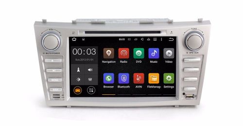 8&#034; android 5.1 car dvd player gps radio stereo for toyota camry 2007-2011 3g wif