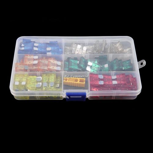 120 pcs profile medium size blade fuse assortment set auto car truck  k2