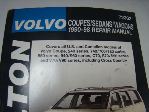 Volvo repair manual 1990-98