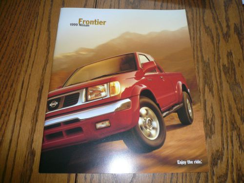 1999 nissan frontier sales brochure