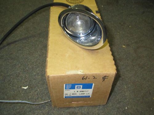 1958 -1962 corvette parking lamp turn signal assembly left nos in box gm 898717