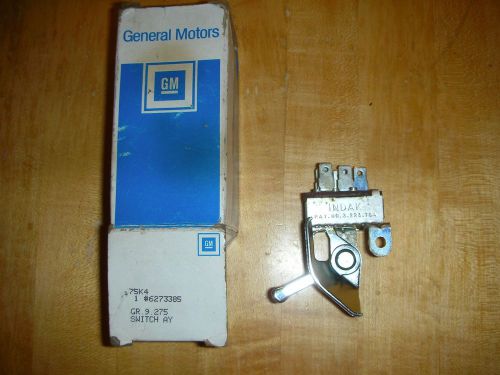 Nos gm 1969 camaro nova air conditioner fan switch 6273385