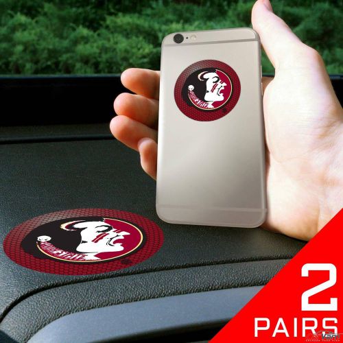 Fanmats - 2 pairs of florida state university dashboard phone grips 13070