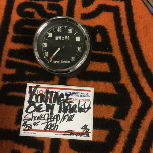 Oem harley shovelhead/fxr vintage tach